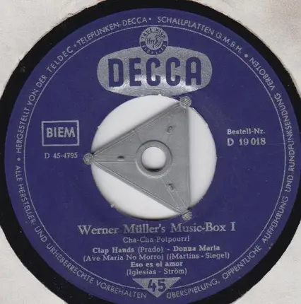 Werner Müller - Werner Müller's Music-Box I