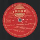 Schellack - Werner Scharfenberger mit seinem Tanzorchester - Rote Rosen, rote Lippen, roter Wein / Komm' mit nach Palermo