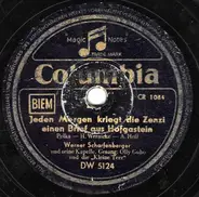 Werner Scharfenberger Und Seine Kapelle - Jeden Morgen Kriegt Die Zenzi Einen Brief Aus Hofgastein / Ich Möcht' Gern Dein Herz Klopfen Hör'n