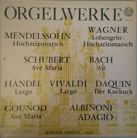 Werner Simons - Orgelwerke