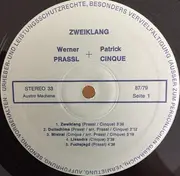 LP - Werner Prassl & Patrick Cinque - Zweiklang - + Insert