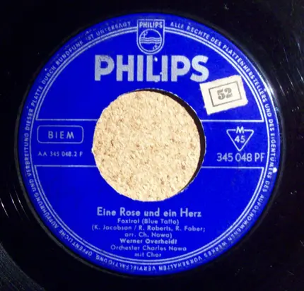 Werner von Overheidt - Die Story Von Uns Zwein