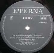 LP - Werner Jacob - Die Hildebrandtorgel In Störmthal