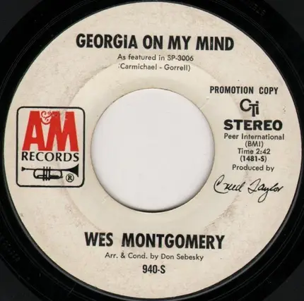 Wes Montgomery - Georgia On My Mind