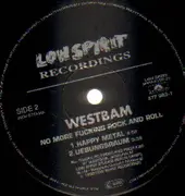 12'' - WestBam - No More Fucking Rock And Roll