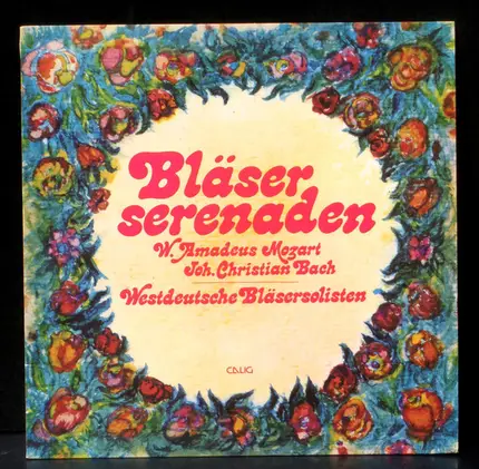 Westdeutsche Bläsersolisten , Wolfgang Amadeus Mozart , Johann Christian Bach - Bläserserenaden