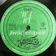 LP - Westdeutsches Werbefernsehen GmbH - Intermezzo - Zwischenspiele 1967