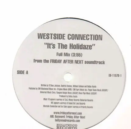 Westside Connection - It's The Holidaze