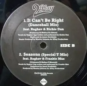 12inch Vinyl Single - Wesley 2 Play Featuring Raghav , Naila Boss & Jucxi D - It Can't Be Right