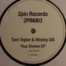12inch Vinyl Single - Wesley Gill - Your Demon EP