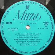 LP - Wesselin Nikolov Quartet , Bill Ramsey And Zbigniew Namysłowski Quartet , Traditional Jazz Studio - Jazz Jamboree 67 Vol. 1