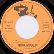 7inch Vinyl Single - Weyman Corporation - Le Chat