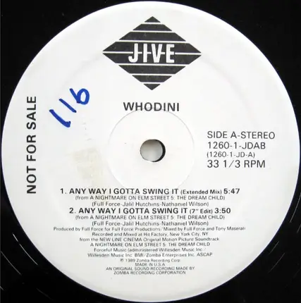 Whodini - Any Way I Gotta Swing It