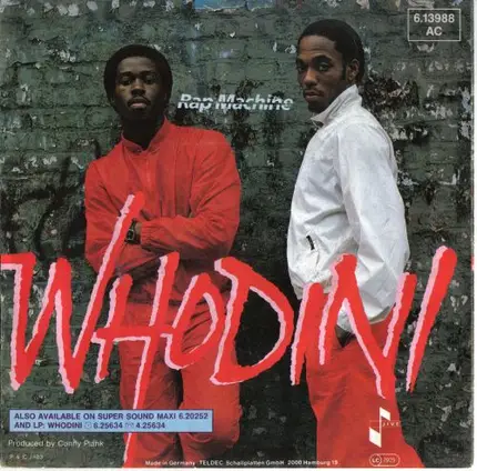 Whodini - Rap Machine
