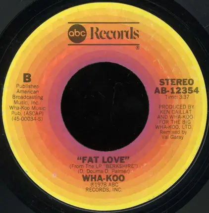 Wha-Koo - (You're Such A) Fabulous Dancer