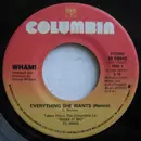 7inch Vinyl Single - Wham! - Everything She Wants (Remix) / Like A Baby