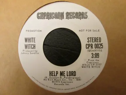 White Witch - Help Me Lord