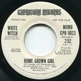 White Witch - Home Grown Girl