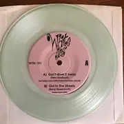 7inch Vinyl Single - White Flag - Don't Give It Away - Clear vinyl