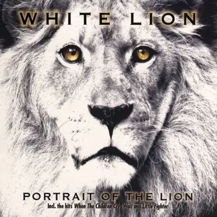 White Lion - Portrait Of The White Lion