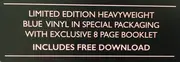 LP & MP3 - White Lies - Five - Ltd. Edition / Blue