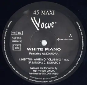 White Piano - Hey Toi, Aime Moi