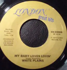 White Plains - My Baby Loves Lovin'/United We Stand