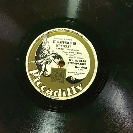 White Star Syncopators - Should I ? / It Happened In Monterey