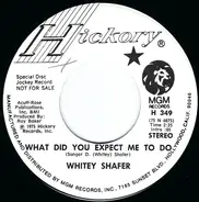 Whitey Shafer - What Did You Expect Me To Do