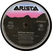 12inch Vinyl Single - Whitney Houston - Greatest Love Of All