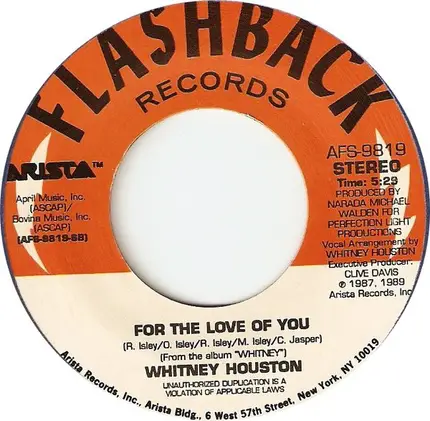 Whitney Houston - For The Love Of You