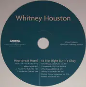CD Single - Whitney Houston - Heartbreak Hotel / It's Not Right But It's Okay (The Dance Mixes)