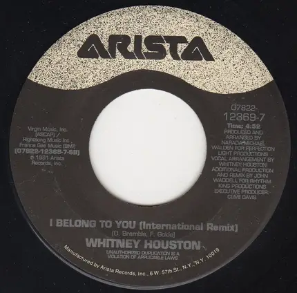 Whitney Houston - I Belong To You