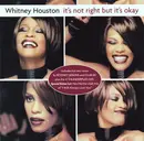 CD Single - Whitney Houston - It's Not Right But It's Okay