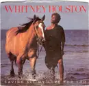 7inch Vinyl Single - Whitney Houston - Saving All My Love For You / All At Once