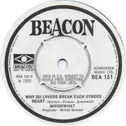 7inch Vinyl Single - Whichwhat - Why Do Lovers Break Each Other's Heart