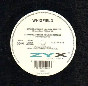 Whigfield - Saturday Night (Holiday Remixes)