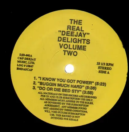 Whistle, Eric B & Rakim et al - The Real 'DeeJay' Delight Remixes