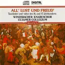 CD - Windsbacher Knabenchor , Ulsamer Collegium - All' Lust Und Freud' (Tanzlieder Und -Sätze Des 16. Und 17. Jahrhunderts)