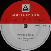 LP - Winfried Zillig - Was Ist Zwölftonmusik? | Ein Interview Mit Musikbeispielen