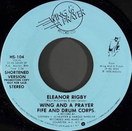 Wing And A Prayer Fife And Drum Corps. - Eleanor Rigby