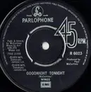 7inch Vinyl Single - Wings - Goodnight Tonight