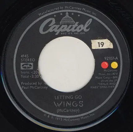 Wings - Letting Go