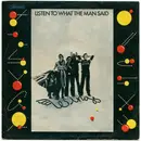 7inch Vinyl Single - Wings - Listen To What The Man Said