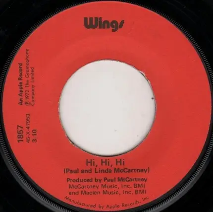 Wings - Hi, Hi, Hi