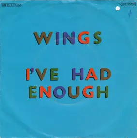 Paul McCartney - I've Had Enough