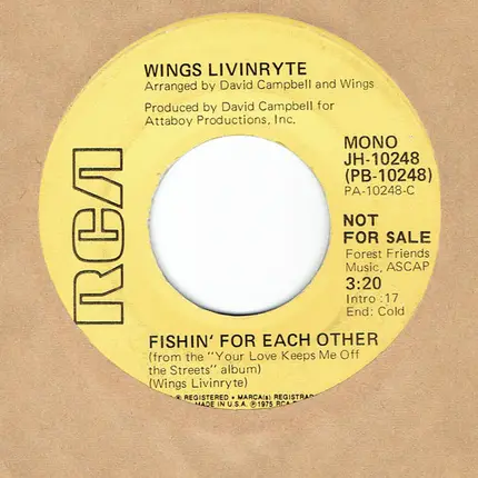 Wings Livinryte - Fishin' For Each Other