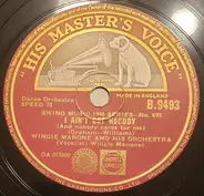 Wingy Manone & His Orchestra - I Ain't Got Nobody / Boogie Woogie