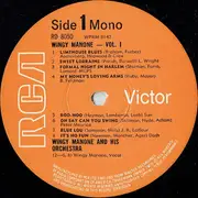 LP - Wingy Manone - Wingy Manone, Vol. 1