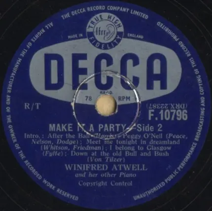 Winifred Atwell - Make It A Party